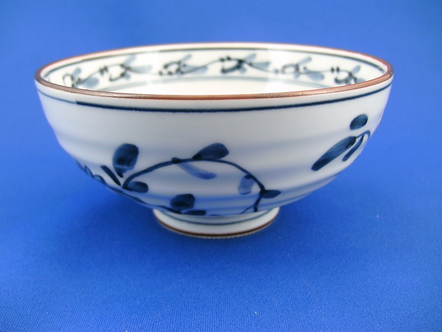 Arita-yaki blue 12cm(4.72in) diameter Arita-yaki blue 12cm(4.72in) diameter