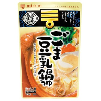 Mizkan Nabe of sesame & soybean milk 750g(26.45oz) - Click Image to Close