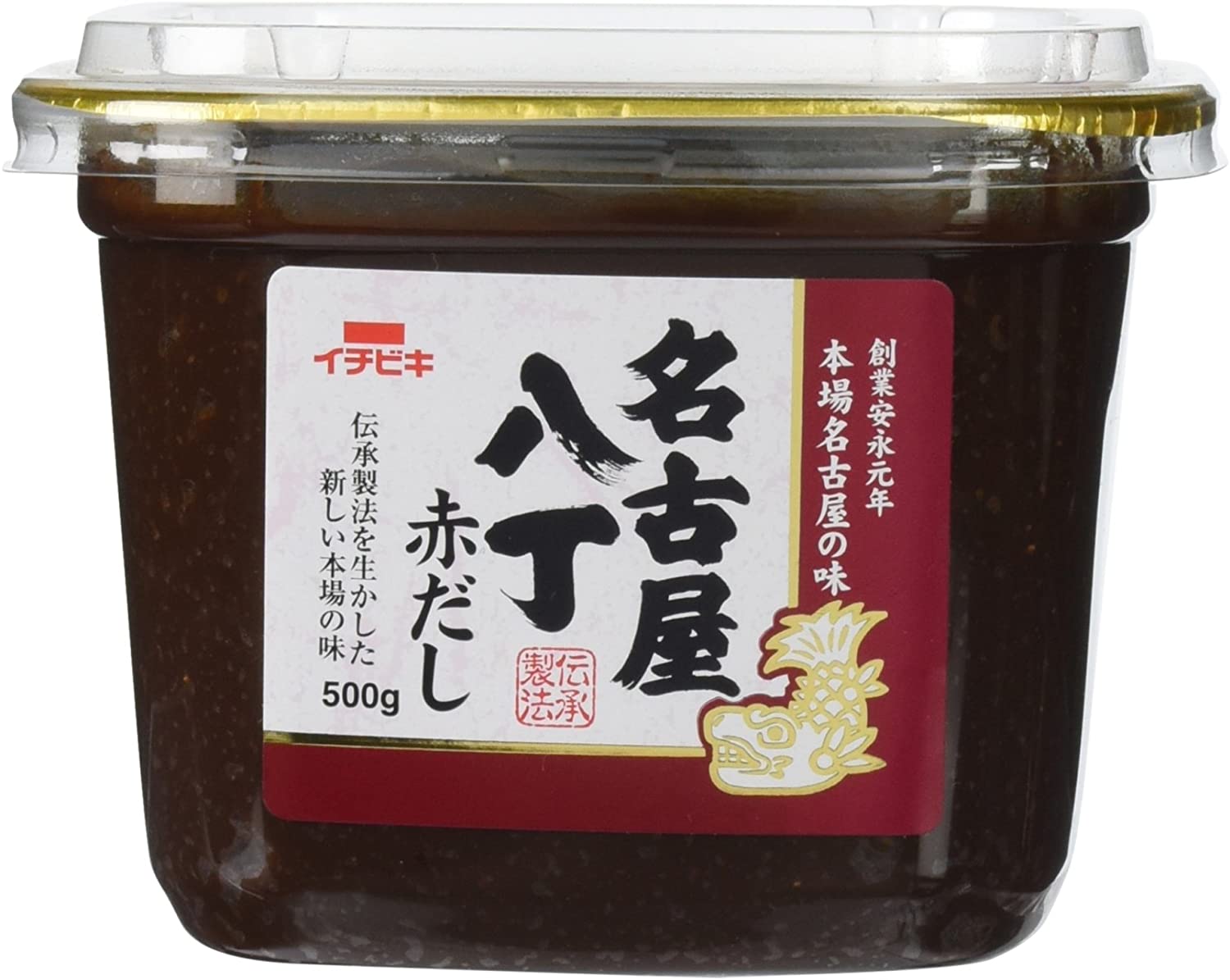 Ichibiki akadashi miso 500g(17.6oz)