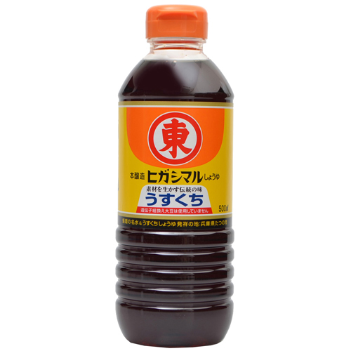Higashimaru usukuchi soy sauce 500ml(16.9fl oz)